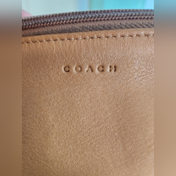 Coach Tan Leather Bag - Picture 2 of 6